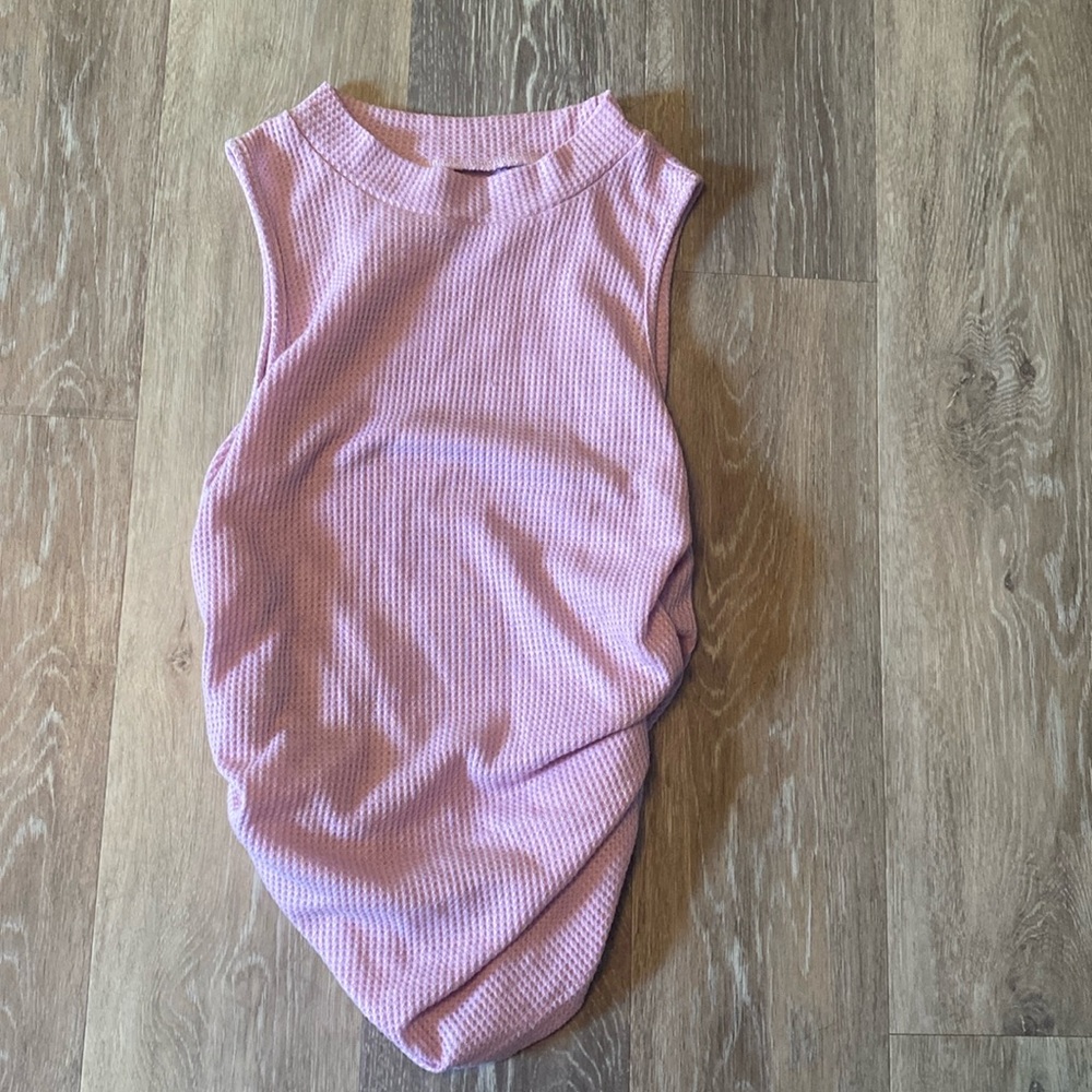 Waffle Knit Tank Top